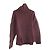 Autre Marque UNITED TOKYO Pullover de malha de lã com gola alta Marrom
