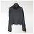 Autre Marque All Saints Rollkragenpullover aus Mohair-Mischung gestreift Schwarz - Ansicht 2