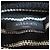 Autre Marque All Saints Rollkragenpullover aus Mohair-Mischung gestreift Schwarz - Ansicht 6