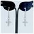 Autre Marque Orecchini Star Jewelry Au750 Diamante Argento - vista 5