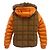 Chaqueta de Plumas Moncler BIENVENU 2way Castaño Naranja - vista 2