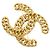Chanel Coco Mark Brosche Golden - Ansicht 2