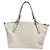Borsa Coach in pelle martellata Bianco Crudo - vista 2
