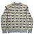 Acne Studios Pullover aus Woll-Baumwoll-Mischung Braun Beige Lila