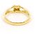 Autre Marque Au750 Diamantring Golden - Ansicht 4