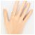 Autre Marque Au750 Diamantring Golden - Ansicht 3