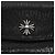 Chrome Hearts TINY WALLET Monedero de cuero Negro - vista 2