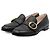 Autre Marque Mocassini in pelle nappa Gianvito Rossi Nero - vista 2