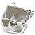 Borsa a tracolla 2way Furla Metropolis Prisma in pelle verniciata Argento - vista 2