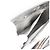 Borsa a tracolla 2way Furla Metropolis Prisma in pelle verniciata Argento - vista 6