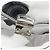 Borsa a tracolla 2way Furla Metropolis Prisma in pelle verniciata Argento - vista 9