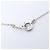 Autre Marque Collana in oro bianco K10 e diamanti Argento - vista 6