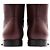 Louis Vuitton Monogram Metal Leather Long Boots Brown Dark red - view 6