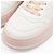 Gucci GG Interlocking Sneaker aus geprägtem Leder Weiß Beige Aus weiß - Ansicht 3