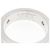 Cartier Love Ring Halb Diamant 750 Weißgold Größe 8 Silber - Ansicht 4