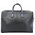 Borsa Tote Documentiera in pelle da uomo Gucci Nero Bianco Blu navy - vista 2