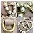 Borsa Gucci GG Marmont da donna Bianco Beige D'oro - vista 6