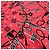 Hermès Hermes Carre 55 Les Cles Bandana Weiß Rot - Ansicht 4
