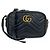 Borsa a tracolla Gucci GG Marmont Nero Bianco
