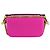 Borsa Loco Mini da donna Valentino Garavani Rosa Bianco - vista 2