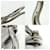Hermès Bracciale rigido Hermes Silver 925 Argento - vista 5
