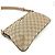 Borsa a tracolla Gucci GG Canvas Beige D'oro - vista 3
