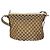 Bolso de hombro Gucci GG Canvas Beige Dorado - vista 2