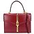 Borsa Gucci Sylvie da donna Bianco Rosso