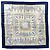 Hermès Foulard Hermes Carre 90 Costumes for Modern Citizens Bianco Blu Giallo - vista 2