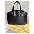 Louis Vuitton Passy PM Borsa a mano in pelle Epi Nera Nero Silver hardware - vista 15