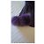 Autre Marque Abrigo Martylo morado con insertos de piel de zorro Morado oscuro - vista 15