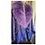 Autre Marque Abrigo Martylo morado con insertos de piel de zorro Morado oscuro - vista 2