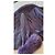 Autre Marque Abrigo Martylo morado con insertos de piel de zorro Morado oscuro - vista 7
