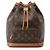 Zaino Louis Vuitton Monogram Montsouris PM Marrone Monogramma - vista 3