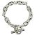 Hermès Bracciale con Charms Hermes Chaine d'Ancre MM Silver