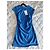 Zara Königsblaues Kleid mit seitlicher Raffung - Größe L - Ansicht 4