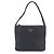 Tote Prada Tessuto Nylon Tragetasche mit Dreiecks-Logo Schwarz Lila
