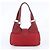 Tote Borsa a tracolla in pelle e nylon Tessuto con logo triangolare Prada Rosso - vista 3