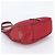 Tote Borsa a tracolla in pelle e nylon Tessuto con logo triangolare Prada Rosso - vista 5