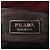 Tote Borsa a tracolla in pelle e nylon Tessuto con logo triangolare Prada Rosso - vista 9