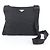 Bolsa de ombro em couro e nylon Tessuto com logo triangular Prada Preto