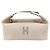Hermès Borsa Hermes Bride à Black PM Bianco Beige
