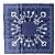 Hermès Hermes Carre 55 Les Cles Seidentuch Navy Marineblau - Ansicht 2