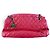 Borsa Chanel Mademoiselle Bowling pelle d'agnello rossa — Serie 14 Rosso
