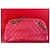 Borsa Chanel Mademoiselle Bowling pelle d'agnello rossa — Serie 14 Rosso - vista 6