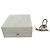 Hermès HERMES Vintage La Route Padlock Snail Metal Charm Argento - vista 2