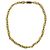Céline CELINE Vintage Kette Choker mit Seilmotiv und Kette Golden