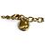 Collana Petit CD con strass Christian Dior D'oro - vista 7