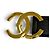 Chanel Vintage Coco Mark Ledergürtel Schwarz - Ansicht 5