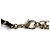 Collana a catena Chanel Coco Mark in pelle con stella e quadrifoglio Nero D'oro - vista 10